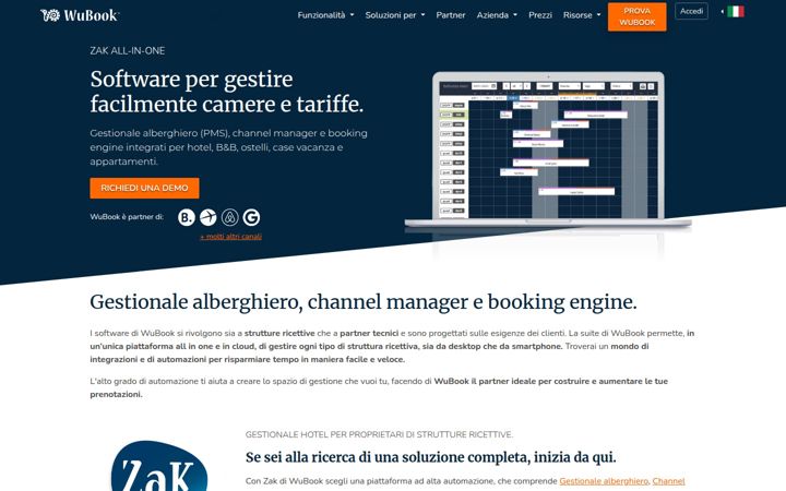 Snímek obrazovky wubook.net