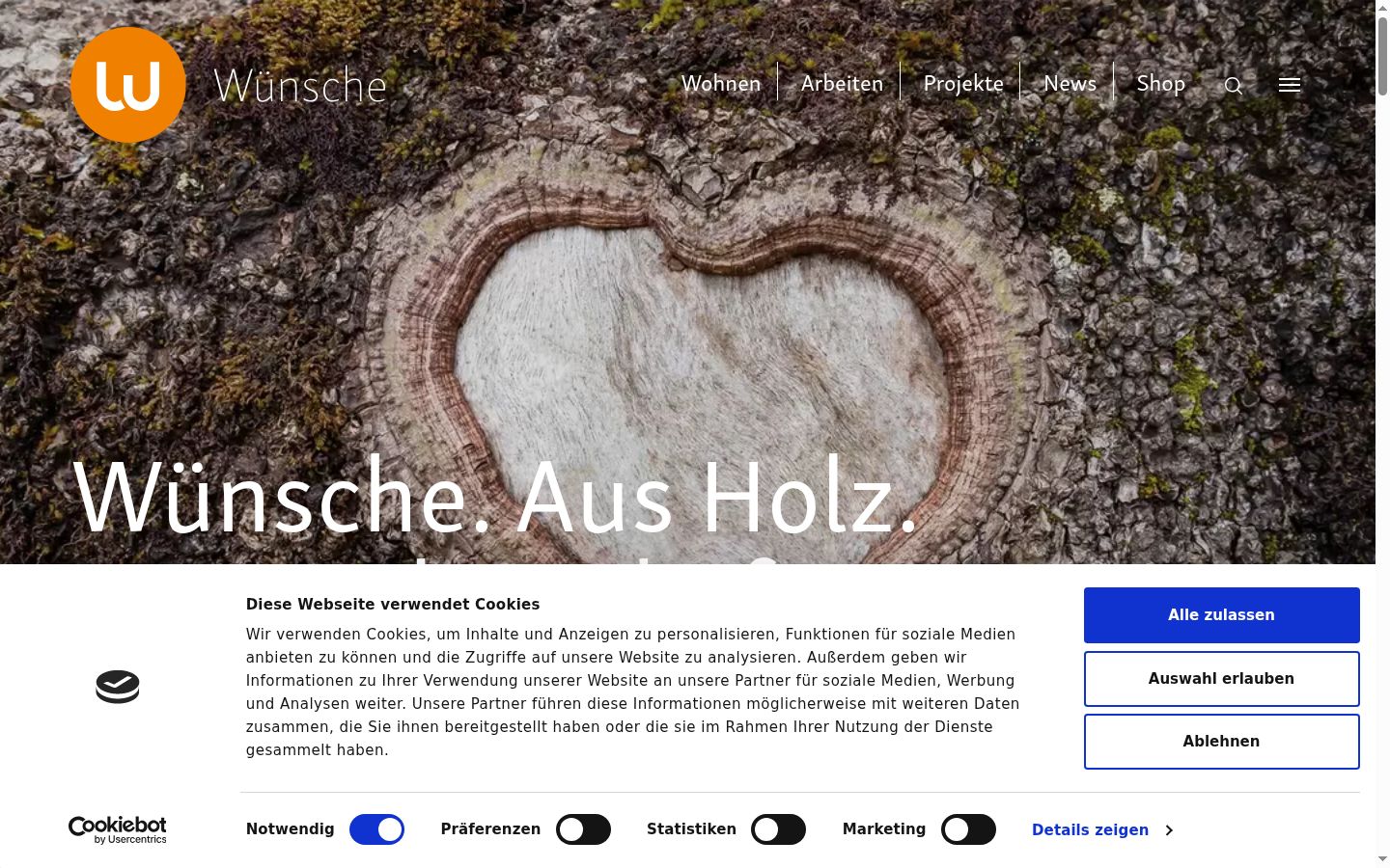 Screenshot tal-banner tal-kunsens muri qabel kwalunkwe interazzjoni