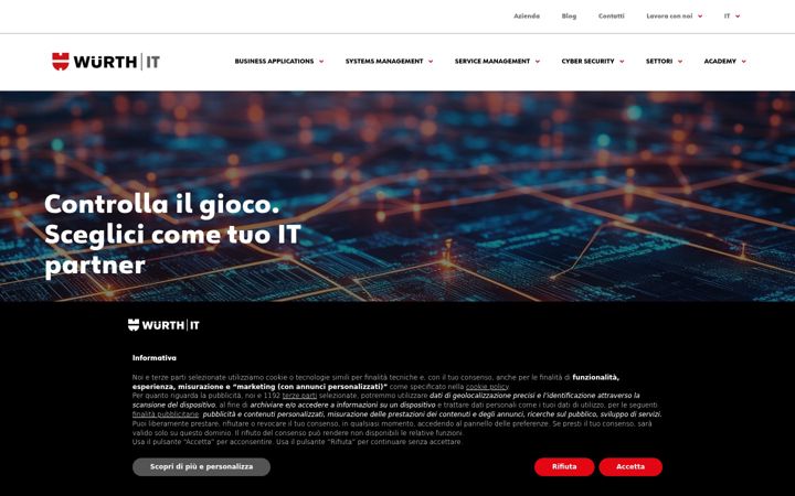 Screenshot of wuerth-it.it