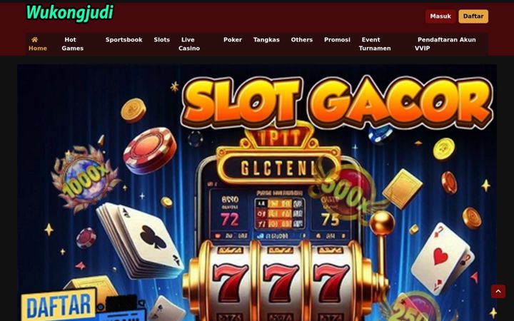 Screenshot of wukongjudi.com