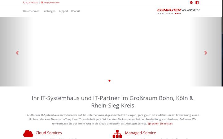 Screenshot of wunsch.de