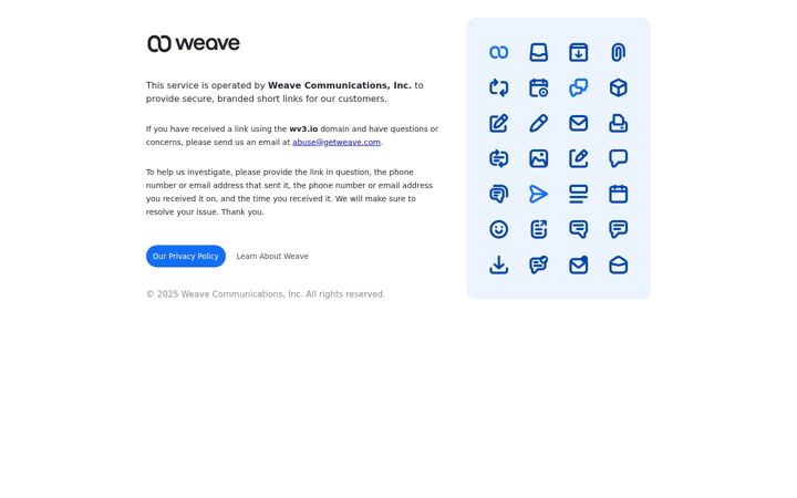 Screenshot of wv3.io