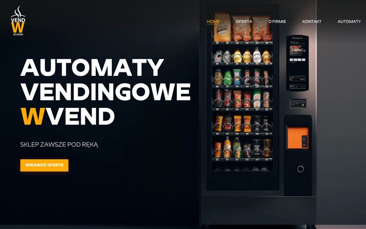 Zrzut ekranu wvend.pl