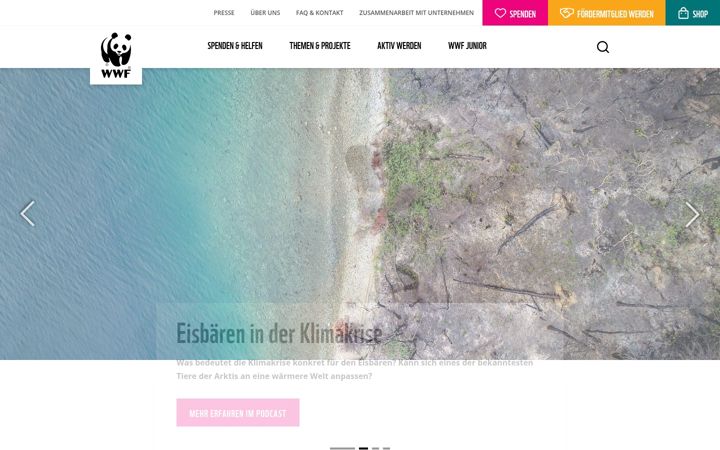 Képernyőkép: wwf.de