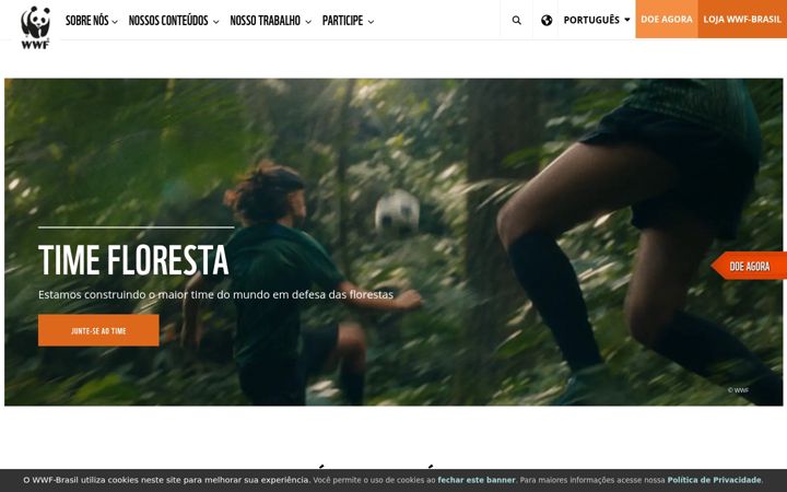 Screenshot of wwf.org.br