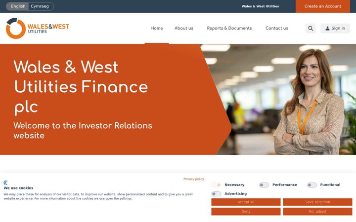 Skjermbilde av wwufinanceplc.co.uk