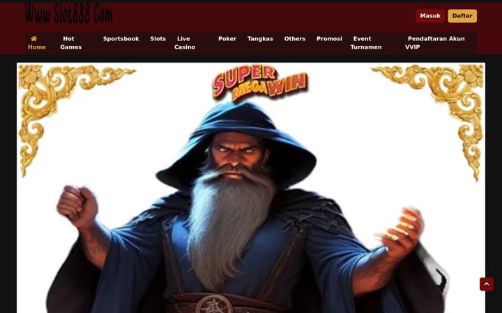 Screenshot of www-slot888.com