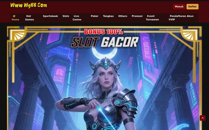 Screenshot of www-wg88.com