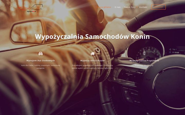 Screenshot of wypozyczfure.pl
