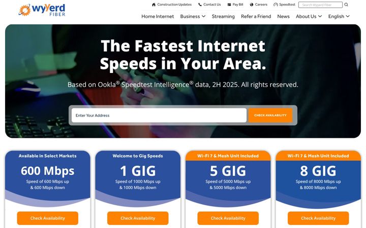 Screenshot of wyyerd.com