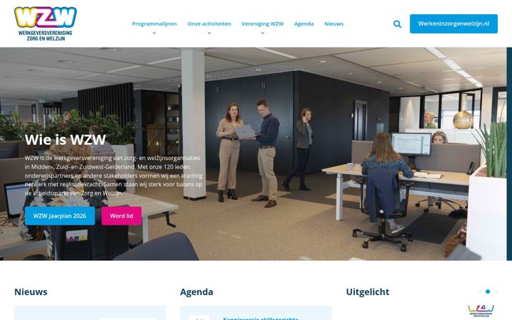 Zrzut ekranu wzw.nl