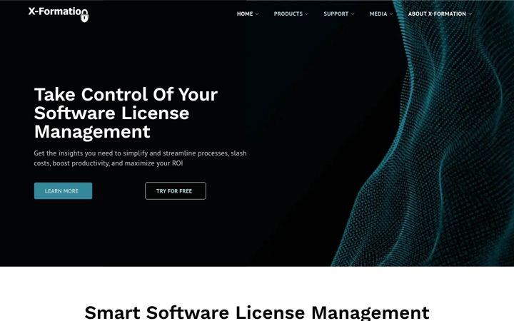 Screenshot of x-formation.com