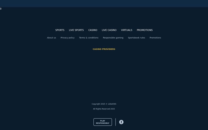 Screenshot of x2bet365.com