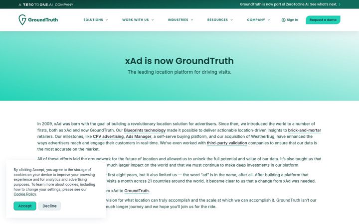 Screenshot of xad.com