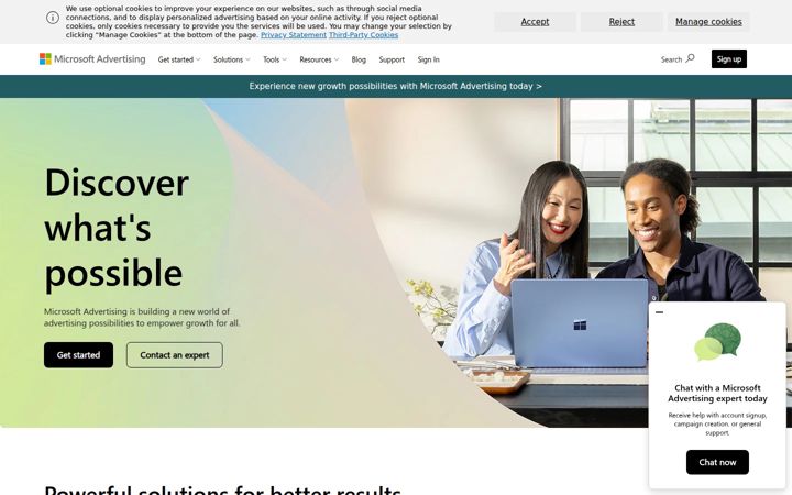 Screenshot of xandr.com