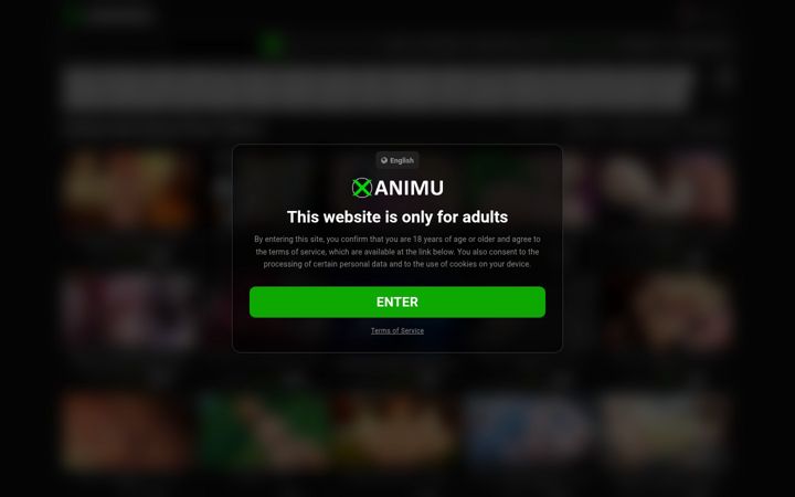 Snímek obrazovky xanimu.com