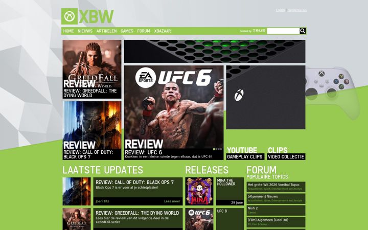 Screenshot of xboxworld.nl