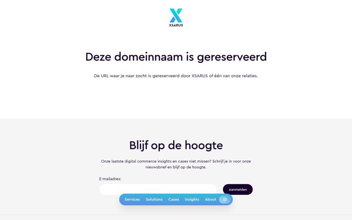 Screenshot of xcdn.nl