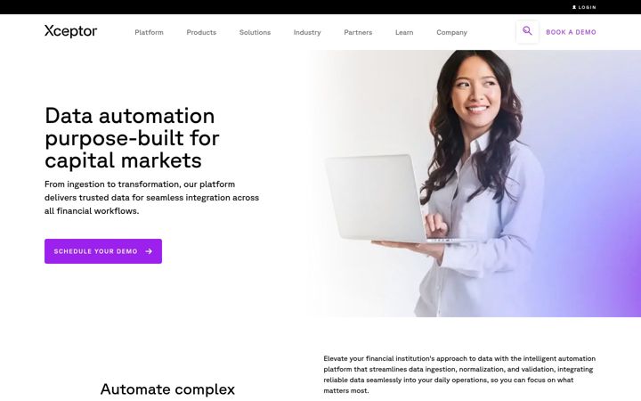 Ekrānuzņēmums no xceptor.com
