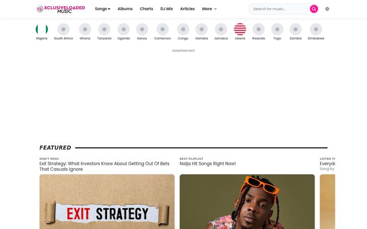 Screenshot of xclusiveloaded.net