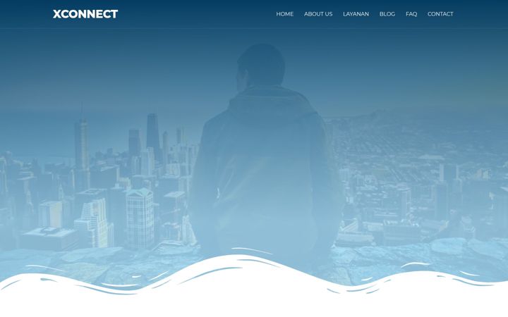 Screenshot stránky xconnect.id