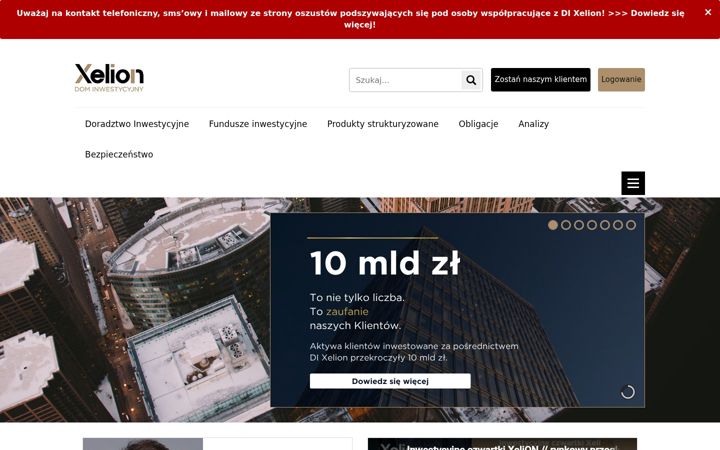 Screenshot of xelion.pl