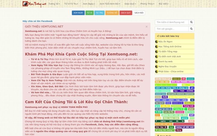 Screenshot of xemtuong.net