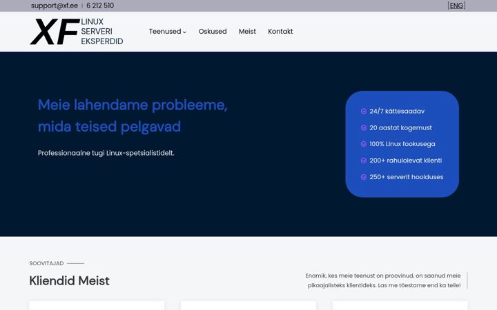 Screenshot of xf.ee
