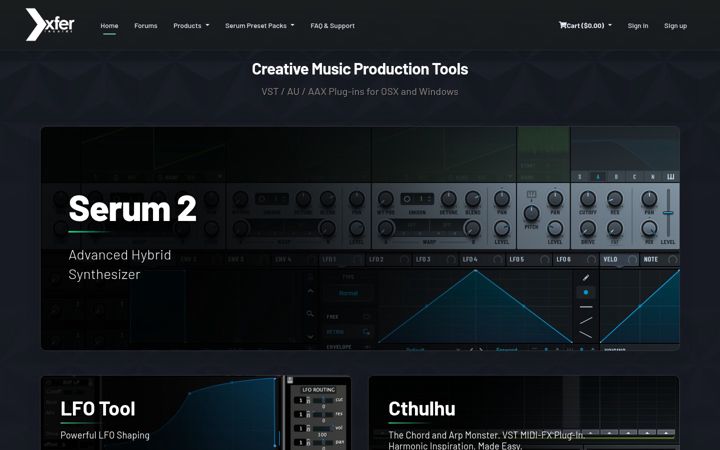 Screenshot of xferrecords.com