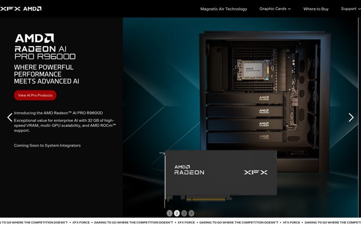 Képernyőkép: xfxforce.com
