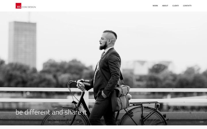 Screenshot of xgcomdesign.com