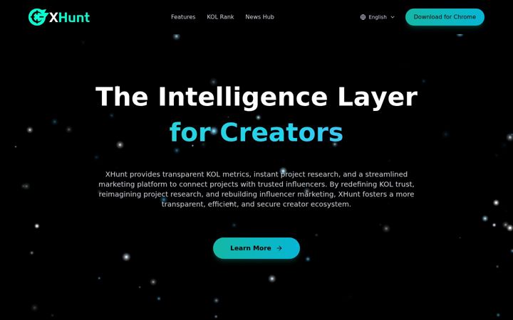 Screenshot of xhunt.ai