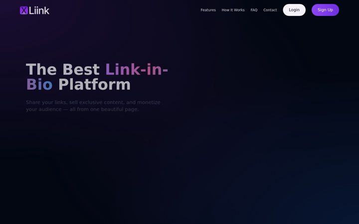 Screenshot of xli.ink