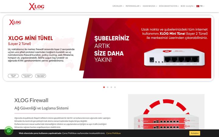 Screenshot of xlog.com.tr