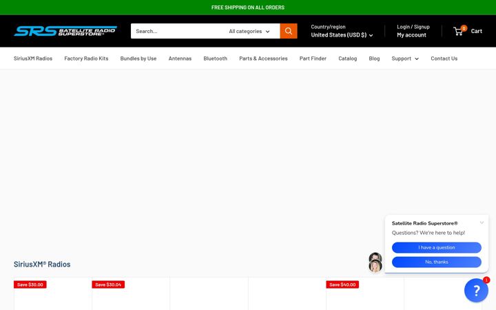 Screenshot of xm-radio-satellite.com