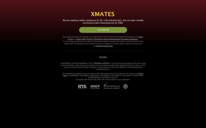 Screenshot von xmates.com