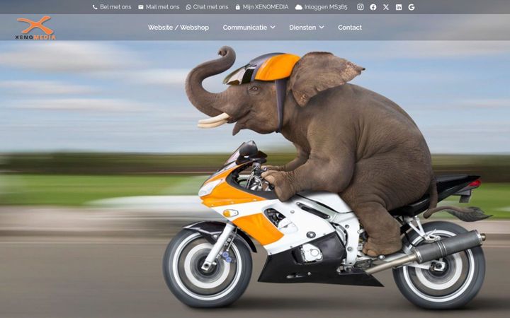 Screenshot of xmns.nl