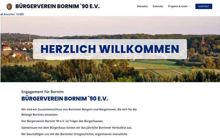 Screenshot του xn--brgerverein-bornim-m6b.de