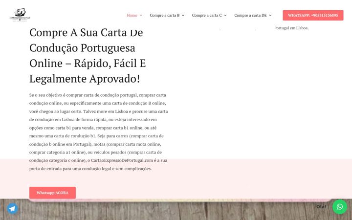 Ekrano kopija xn--cartoexpressodeportugal-96b.com