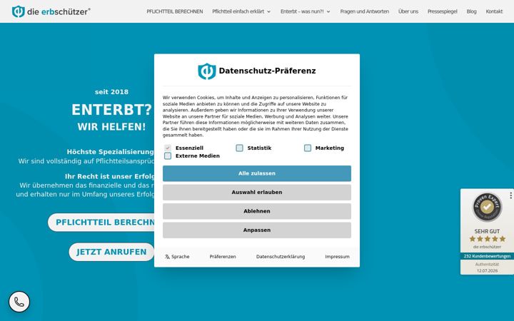 Képernyőkép: xn--dieerbschtzer-4ob.de