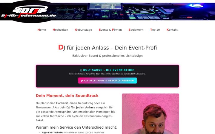 Screenshot of xn--dj-fr-jedermann-2vb.de