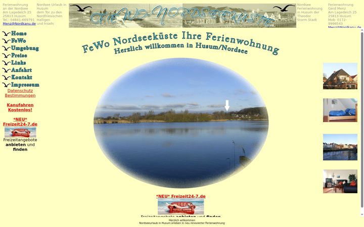 Screenshot of xn--fewo-nordseekste-vzb.de