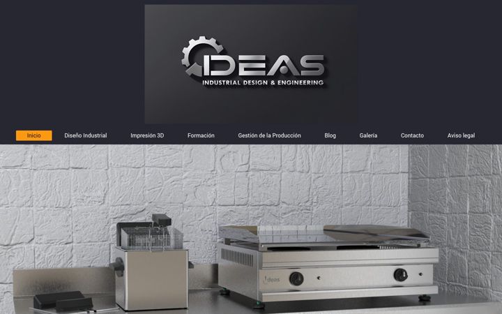 Screenshot von xn--ideasdiseoindustrial-c7b.es