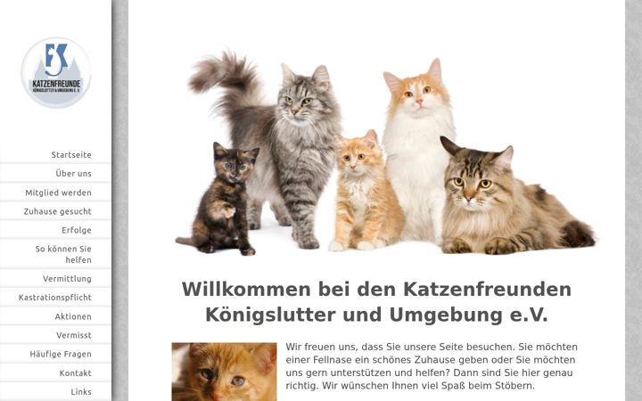 Skærmbillede af xn--katzenfreunde-knigslutter-dsc.de
