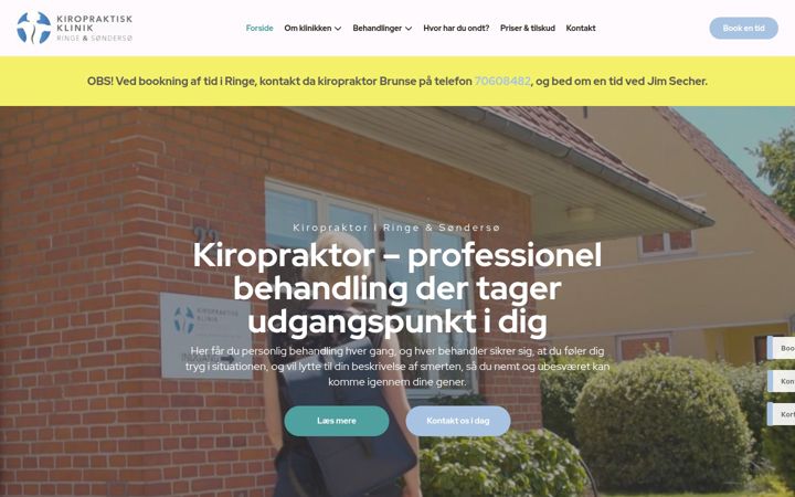 Screenshot of xn--kirosnders-4cbf.dk