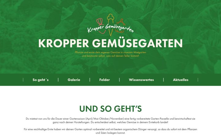 Screenshot of xn--kropper-gemsegarten-gbc.de