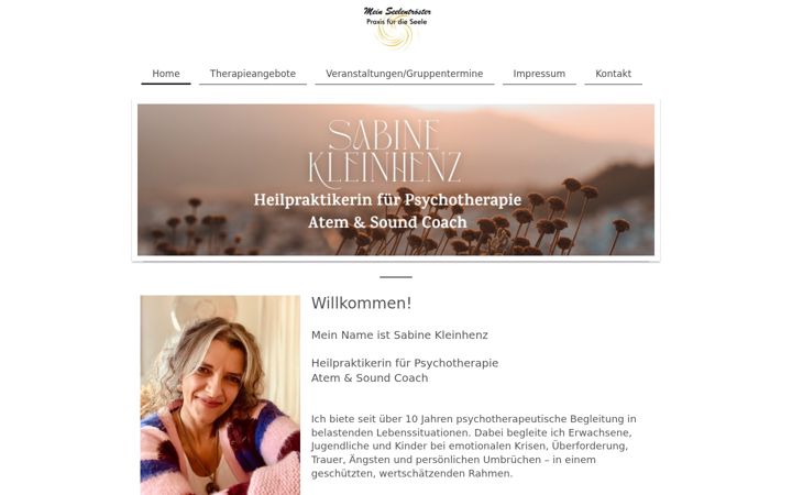 Screenshot of xn--meinseelentrster-xwb.de