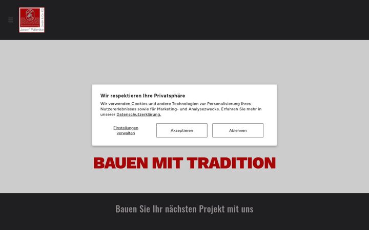 Ekraanipilt saidist xn--plmke-bau-v2a.de
