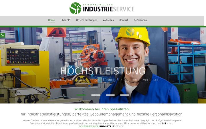 Ekraanipilt saidist xn--schwarzwlder-industrie-gmbh-ikc.de