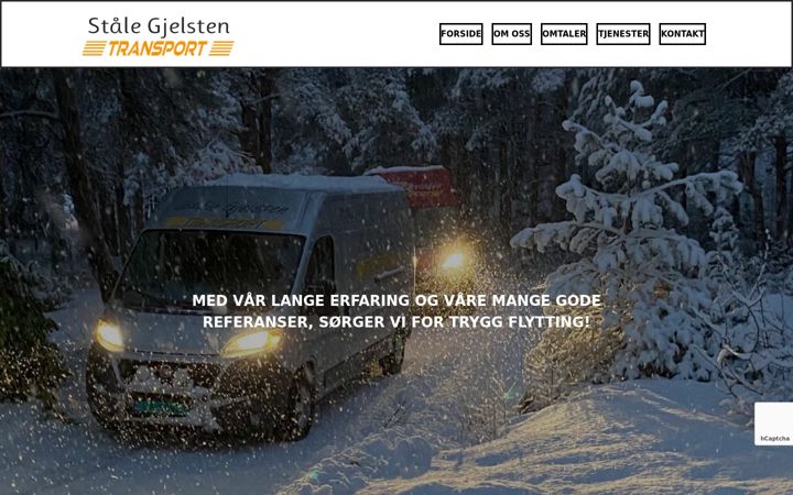 Snímek obrazovky xn--stlegjelstentransport-t2b.no